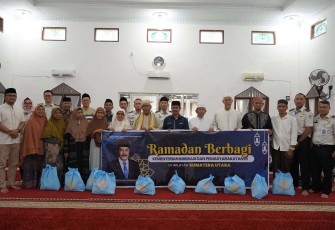 Santunan Menteri Imipas Agus Adrianto untuk 1.000 Bilal Mayit dan Najir Masjid di Medan