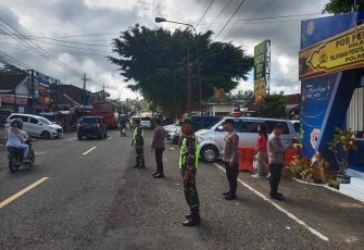 Pengamanan arus mudik lebaran 