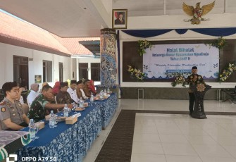 Halalbihalal bersama warga desa binaan 