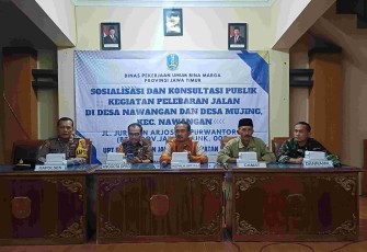 Rapat Sosialisasi Pelebaran Jalan Desa 