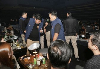 Razia THM Surabaya, Jum'at malam, (10/4)