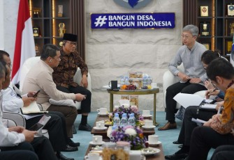 Mendes Yandri bersama Dubes China di Jakarta, Rabu (15/4)