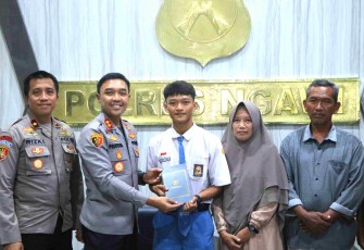 Kapolres Ngawi AKBP Prayoga Angga Widyatama