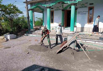 Renovasi mushola wilayah desa binaan