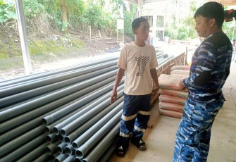 Koordinasi perihal kualitas material TMMD 