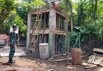 Penampakan hasil pembangunan SPAM 