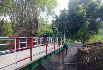 Jembatan perintis Garuda di Ponorogo