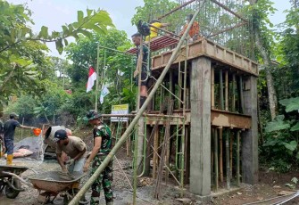 Pengecoran Lantai Dasar SPAM