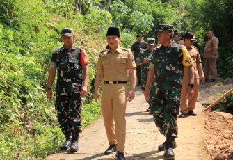 Kunjungan Tim Wasev TMMD ke-128 