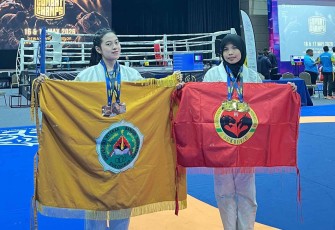 Dua Mahasiswa Universitas Veteran Bangun Nusantara