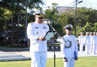 Wadan Kodaeral XIV Laksamana Pertama TNI Tommy Herlambang