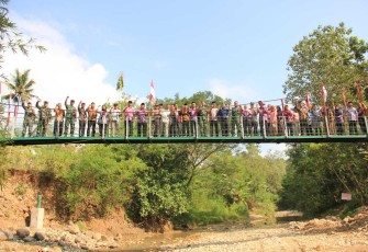 Jembatan garuda Kabupaten Trenggalek