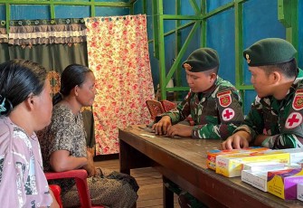 Pengobatan gratis warga Kapuas Hulu