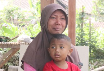 Ibu Sumana penerima program RTLH 