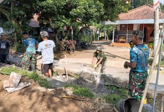 Pembongkaran drainase lama
