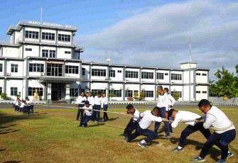 Pertandingan tarik tambang meriahkan HUT Kodaeral XIV Ke-1 Tahun 2026