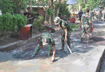 Percepat pengecoran jalan dusun Lembenah