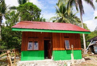 Rumah type 36 untuk warga Kampung Sesor
