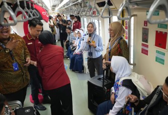 Hari Anak Nasional, LRT Jabodebek Jadikan Transportasi Publik sebagai Ruang Belajar bagi Anak Penyandang Disabilitas