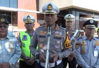 Dirlantas Polda Jatim Kombes Pol Iwan Saktiadi