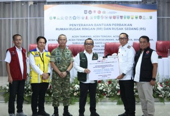 86 Keluarga di Tapanuli Utara Terima Dana Perbaikan Rumah Rusak dari Pemerintah Pascabencana Banjir dan Longsor