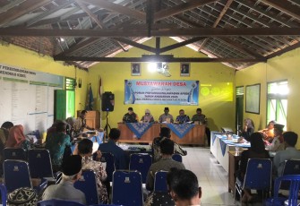 Musdes wilayah desa binaan