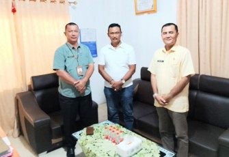 Pertemuan PRSI Sumut dengan Disdik Gunungsitoli 