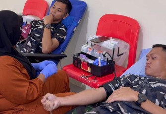 Donor darah prajurit Kodaeral XIV Sorong