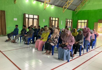 Penyuluhan kamtibmas warga desa Batangmata Sapo