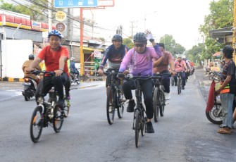 Gowes Ontel Jadi Simbol Kebersamaan ASN