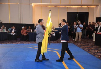 Ketum PBTI Letjen TNI Richard Tampubolon Lantik Pengurus Provinsi Taekwondo Indonesia Maluku Utara 2026-2030