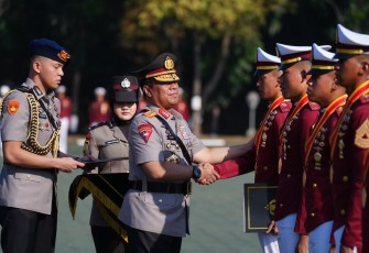 Upacara Penutupan Pendidikan Taruna Akademi Kepolisian (Akpol) Angkatan ke-58/Batalyon Ksatriya Hawin Sarwahita