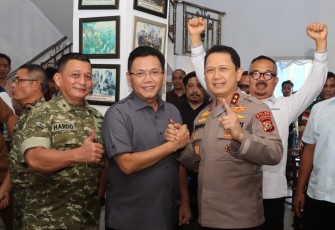 Antisipasi Dinamika Sosial Lewat Pertemuan di Warkop, Kapolda Tegaskan Forkopimda Gorontalo Solid