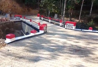 Jembatan Aramco Sungai Nolagi Nawangan