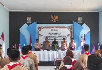 Pelantikan Pengurus Kwartir Gerakan Pramuka Arjosari Masa Bakti 2026-2029