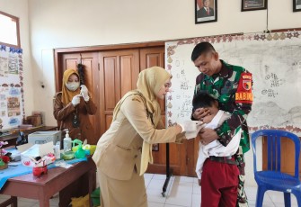 Babinsa Dampingi BIAS di SDN 01 Kepet