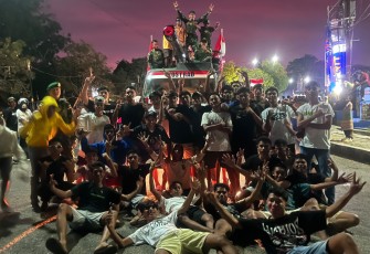 Yonarmed 12 Kostrad Semarakkan Karnaval Kebangsaan dengan Truk Hias Meriam Caesar