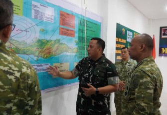 Panglima Komando Gabungan Wilayah Pertahanan (Pangkogabwilhan) II Marsekal Madya TNI Muzafar, S.Sos., M.M