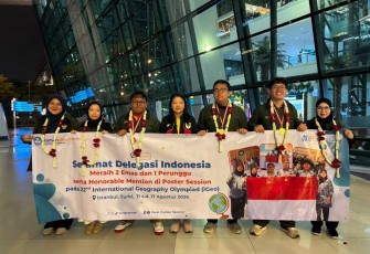 Wakil Indonesia Raih Dua Emas dan Satu Perunggu di International Geography Olympiad