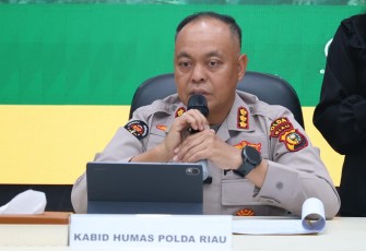 Kabid Humas Polda Riau Kombes Pol Akmadi