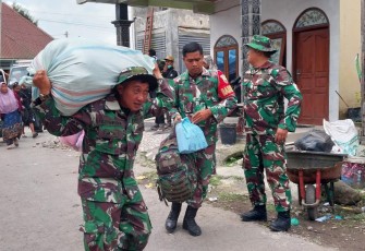 Aksi Cepat TNI Respons Meningkatnya Aktivitas Gunung Sinabung