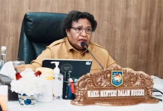 Wakil Menteri Dalam Negeri (Wamendagri) Ribka Haluk
