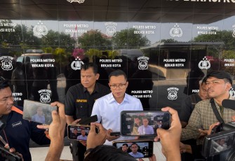Kasat Reskrim Polres Metro Bekasi Kota Kompol Verdika Bagus Prasetya