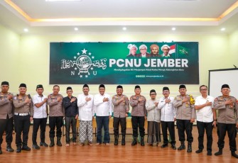 Kapolres Jember Silaturahmi ke Kantor PCNU, Sinergi Ulama dan Umara Perkuat Kamtibmas