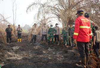 Tinjau Karhutla di Siak, Pangdam XIX/TT dan Kapolda Riau Pastikan Penanganan Berlanjut