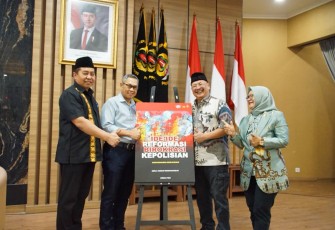 Bedah buku Ide-ide Reformasi Birokrasi Kepolisian