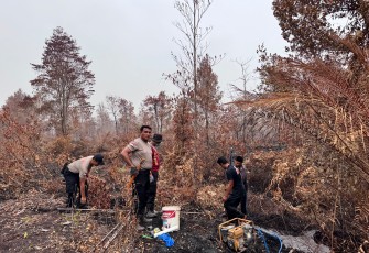 Polda Kalteng Buat 4 Sumur Bor di Lokasi Rawan, Percepat Pemadaman Karhutla