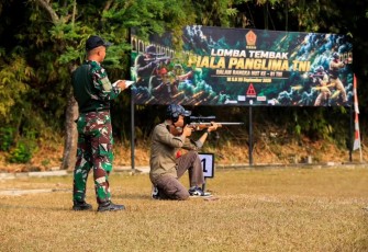 Lomba tembak Piala Panglima TNI 2026