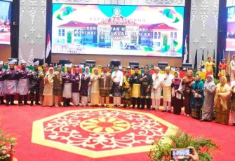 Wakil Wali Kota Tanjungpinang, H. Raja Ariza, menghadiri Rapat Paripurna DPRD Provinsi Kepulauan Riau