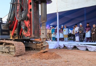 Groundbreaking Museum dan Monumen Bahasa, Bupati Bintan Sebut Ini Kebanggan Masyarakat Kepri